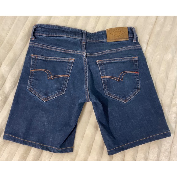 Lee Cooper Originals Pants - Lee Cooper Originals Norris‎ Dark Indigo Denim Shorts Low Waist Slim 30